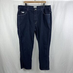 Tyndale FR Mens F290T Dark Blue Carpenter Work Jeans Size 42x31 Farm Utility